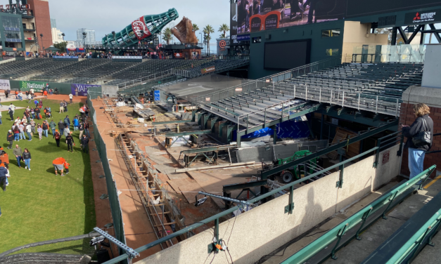 Giants raise fence height in Center Field at AT&T Park