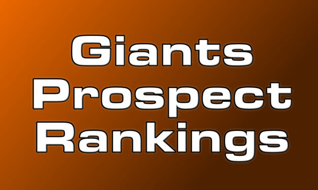 MLB.com and Keith Law’s Top Giants Prospect Lists Announced