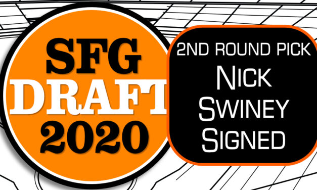 Giants Sign 2nd Round Pick Nick Swiney