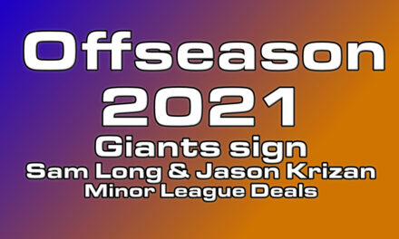 Giants sign pitcher Sam Long, utilityman Jason Krizan to minor league deals