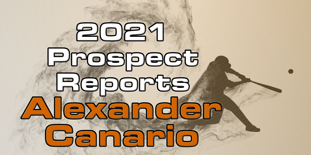 Alexander Canario Prospect Report – 2021 Offseason