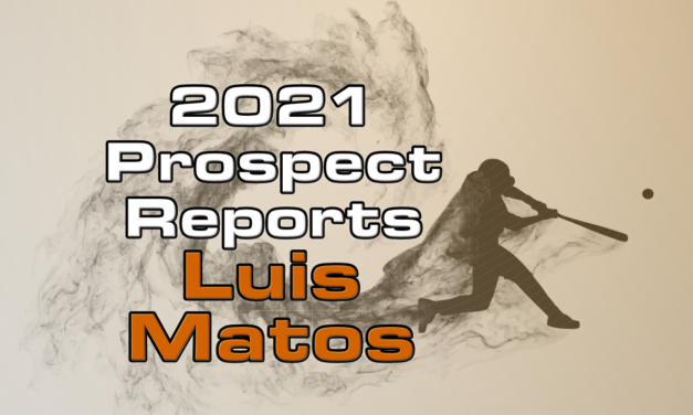 Luis Matos Prospect Report – 2021 Offseason