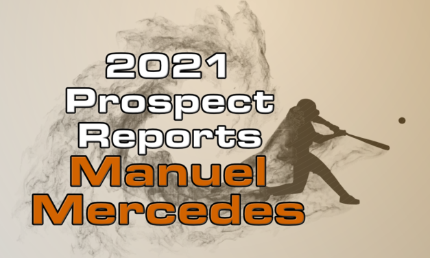 Manuel Mercedes Prospect Report – 2021 Offseason
