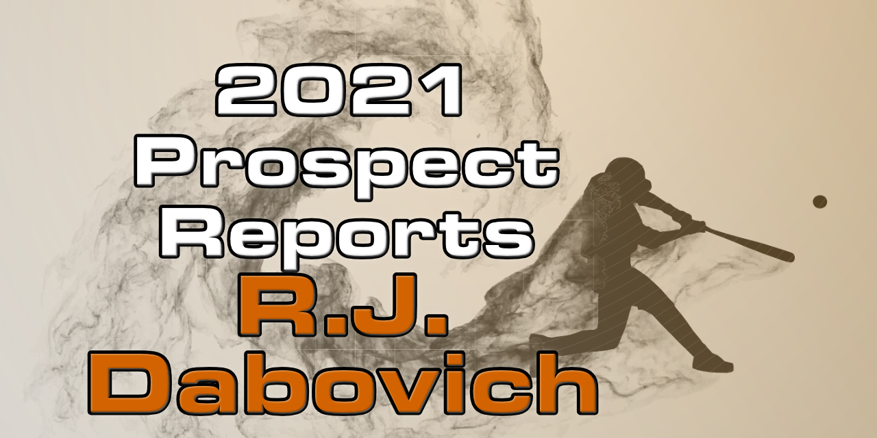 R.J. Dabovich Prospect Report – 2021 Offseason
