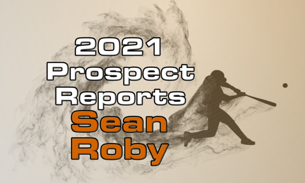 Sean Roby Prospect Report – 2021 Offseason