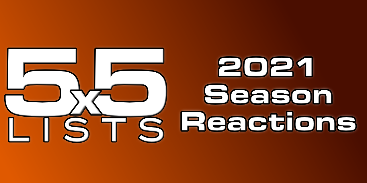 5×5: 5 Lists of Reactions to the 2021 Giants MiLB Season