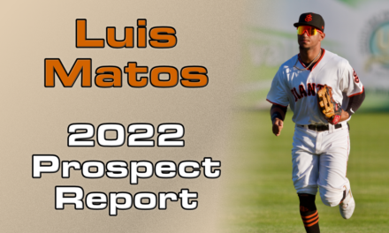 Luis Matos Prospect Report – 2022 Offseason