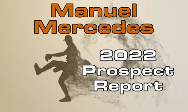 Manuel Mercedes Prospect Report – 2022 Offseason