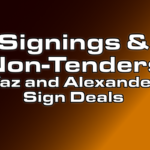 Giants Sign Yaz, Alexander, Non-Tender 10 Others