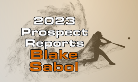 Blake Sabol Prospect Report – 2023 Offseason
