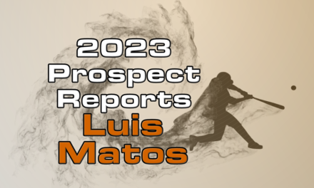 Luis Matos Prospect Report – 2023 Offseason